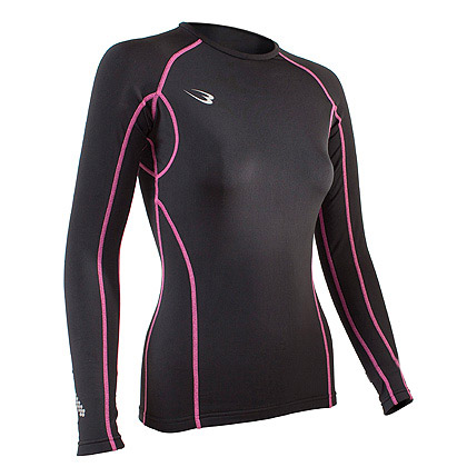 BM・GEAR アスリートウインターVer (クルーネック)WOMEN M ピンク