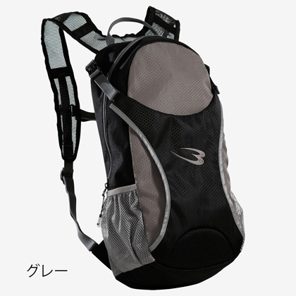 ランニングバッグ Xライン グレー