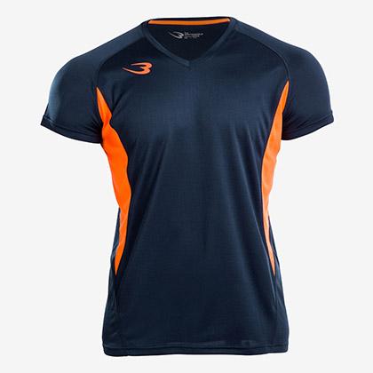 BM・DRY Vネックハーフスリーブ S2 XL ライムグリーン