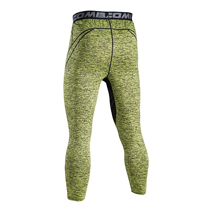 BM・GEAR COLD PROTECTION GRAIN 9分丈パンツ1 L ライムグリーン