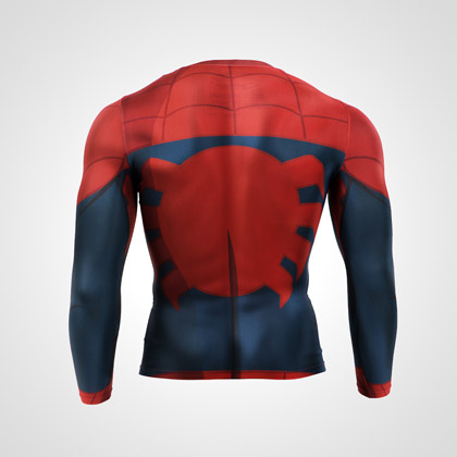 BM・GEAR <スパイダーマン> ロングスリーブ XL