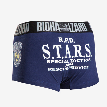 BIOHAZARD S.T.A.R.S.ボクサーパンツ XL ネイビー