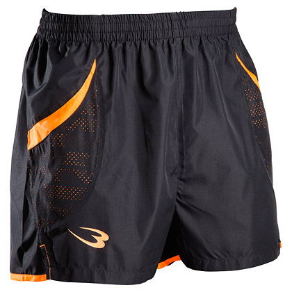 トレーニングショートパンツ M ブラック×グリーン