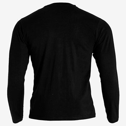 Bロゴグラデーションプリント ロングスリーブTシャツ M ブラック