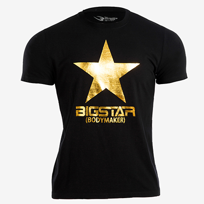 カジュアルプリントTシャツ STAR1 L ホワイト