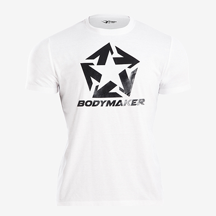 カジュアルプリントTシャツ STAR2 M レッド