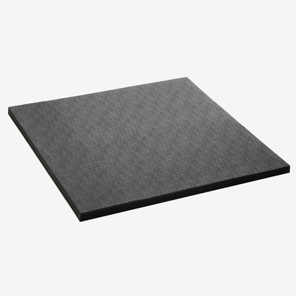 1m×1m柔道畳マット 4cm厚 ブラック