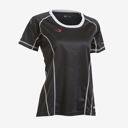 BM・DRY WOMEN ハーフスリーブ7 L グレー