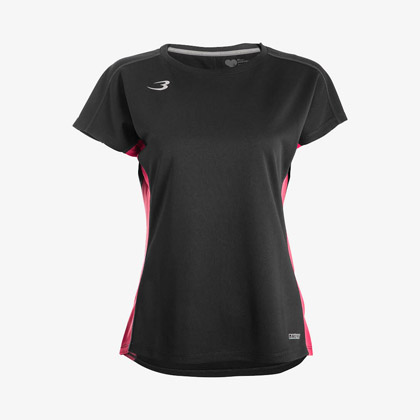 BM・DRY ハーフスリーブ WOMEN L ネイビー