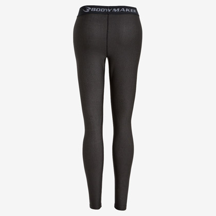 BM・GEAR THERMAL WOMEN ロングパンツ M ブラック×グレー