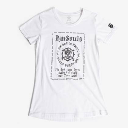 BM・SOULS ハーフスリーブTシャツ1 WOMEN S ブラック
