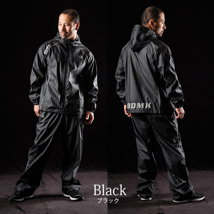 サウナスーツ・アクティブ5 XL ブラック