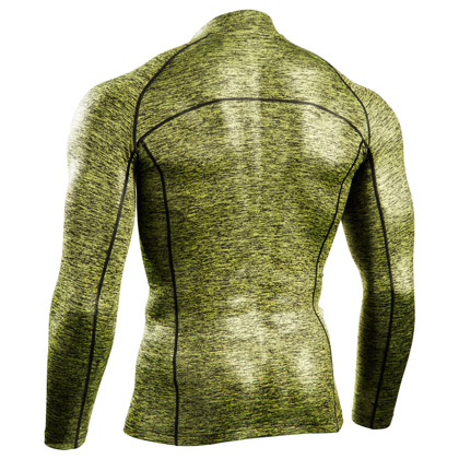 BM・GEAR COLD PROTECTION GRAIN ロングスリーブ2 M ライムグリーン