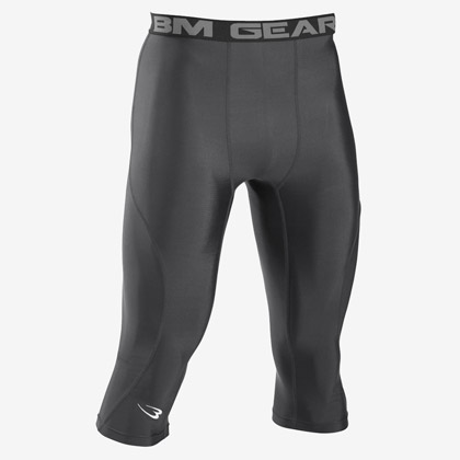 BM・GEAR アスリート ミドルパンツ 2XL ブラック