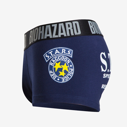 BIOHAZARD S.T.A.R.S.ボクサーパンツ XL ネイビー
