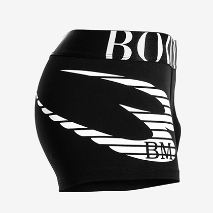 ビッグBロゴ ボクサーパンツ M ブラック×ホワイト