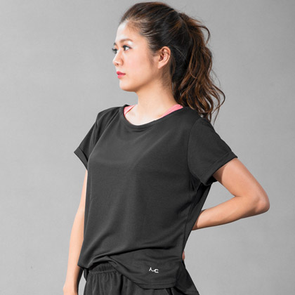 MARIACLARA DRY ハーフスリーブ M グレー