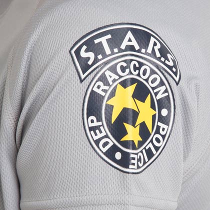 BIOHAZARD 20TH S.T.A.R.S. BM・DRY WOMENハーフスリーブ L グレー