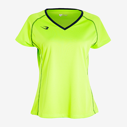 BM・DRY Vネックハーフスリーブ WOMEN S1