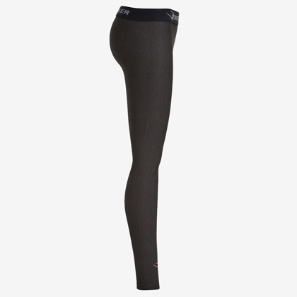 BM・GEAR THERMAL WOMEN ロングパンツ M ブラック×グレー
