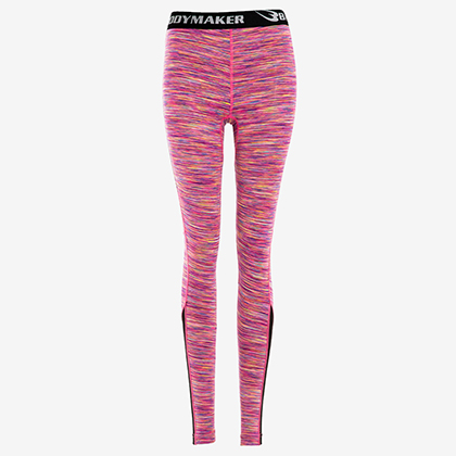 BM・GEAR WOMEN MIXニットロングパンツ M ブラック