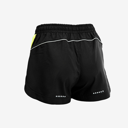 ランニングショートパンツ WOMEN M ブラック×ピンク