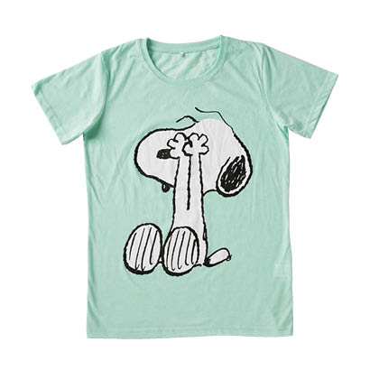 スヌーピーTシャツ WOMEN 目隠し