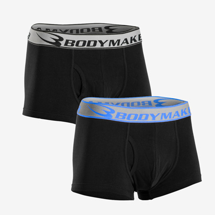 スポーツボクサーパンツ2枚セット XL ライムグリーン×ブルー