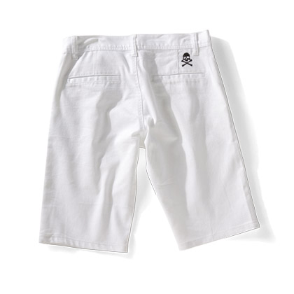 BM・SOULS ストレッチツイル 5分丈パンツ XL レッド