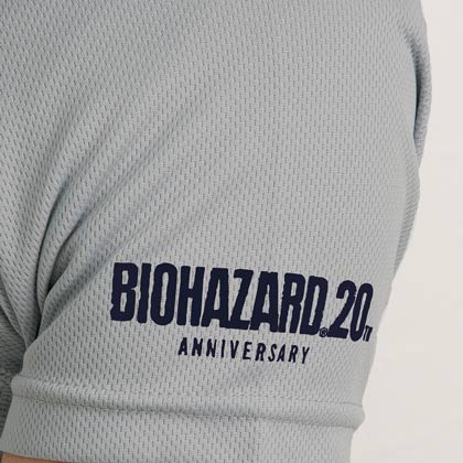 BIOHAZARD 20TH S.T.A.R.S. BM・DRY WOMENハーフスリーブ L グレー