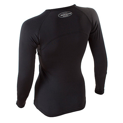 BM・GEAR アスリートウインターVer (クルーネックファスナー)WOMEN S ブラック×ブラック