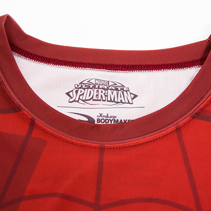 BM・GEAR <スパイダーマン> ハーフスリーブ M