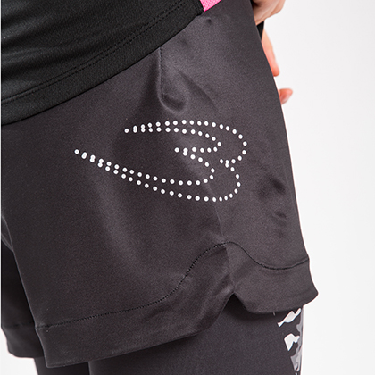 スポーツショートパンツ WOMEN L ブラック