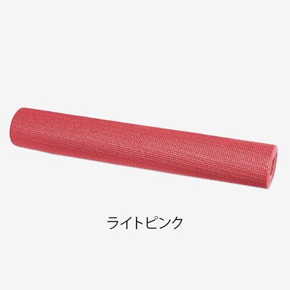 ヨガマット 厚み 4mm ライトピンク