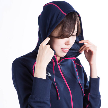 BM・DRY パーカー WOMEN M ブラック