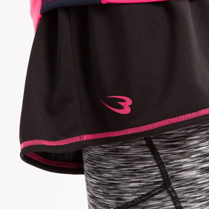 BM・DRY ランニングキュロット WOMEN L ブラック
