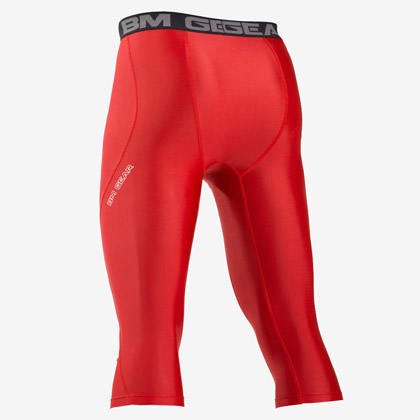 BM・GEAR アスリート ミドルパンツ 2XL ブラック