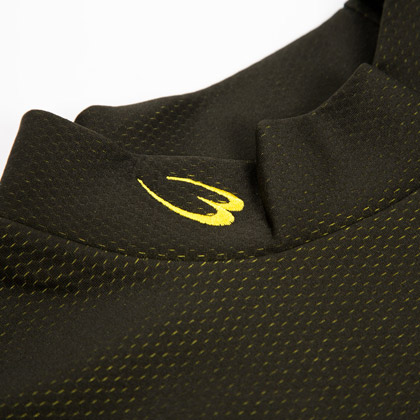 BM・GEAR THERMAL ロングスリーブ2 M ブラック×イエロー