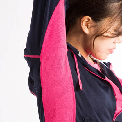 BM・DRY パーカー WOMEN M ブラック