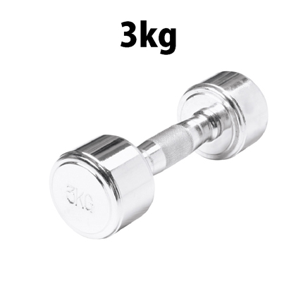 クロームダンベル(ローリングタイプ) 3kg