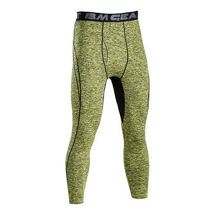 BM・GEAR COLD PROTECTION GRAIN 9分丈パンツ1 L ライムグリーン