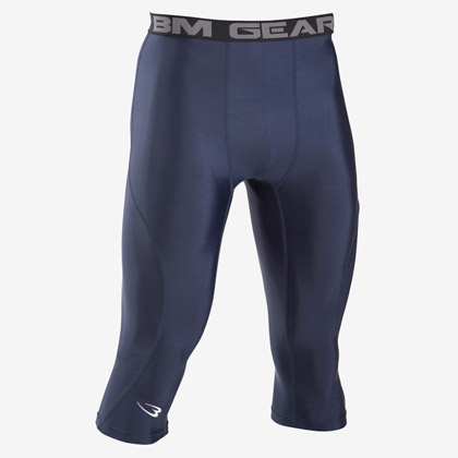 BM・GEAR アスリート ミドルパンツ 2XL ブラック