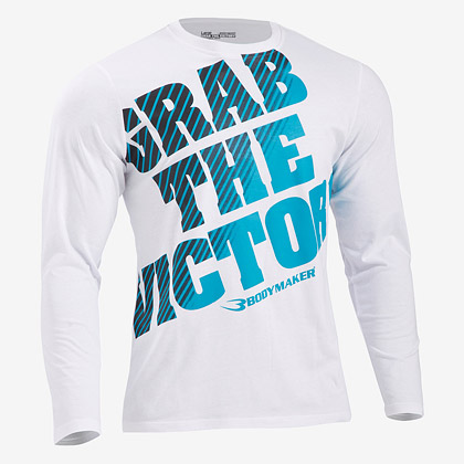 SPORTSプリントロングスリーブTシャツ1 L ブラック