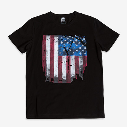 BM・SOULS プリントTシャツ4 L ブラック