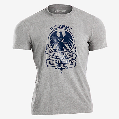 カジュアルプリントTシャツ ARMY1 XL ネイビー