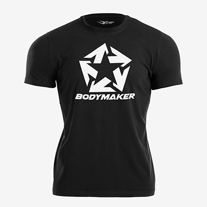 カジュアルプリントTシャツ STAR2 M レッド