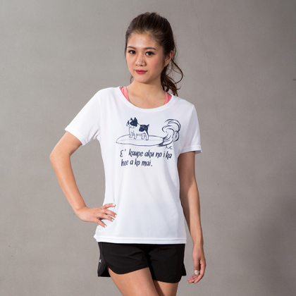 ドライエアーTシャツ サーフ(マリアクララ) L ホワイト
