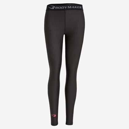 BM・GEAR THERMAL WOMEN ロングパンツ M ブラック×グレー