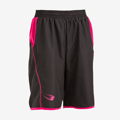 トレーニングハーフパンツ WOMEN M ブラック×ピンク