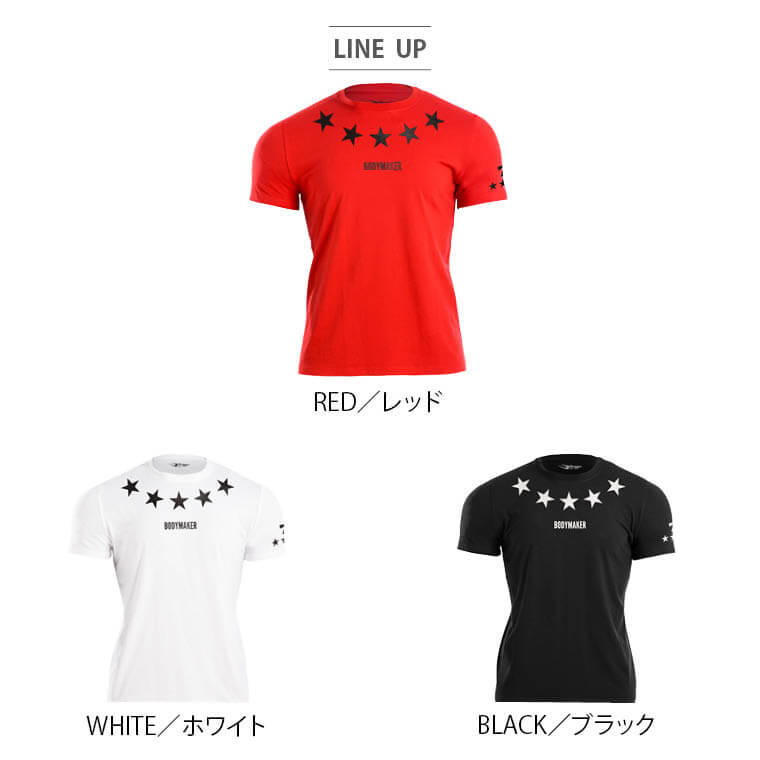 カジュアルプリントTシャツ STAR3